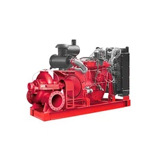 Dyfrhau pwmp dŵr a yrrir gan injan diesel